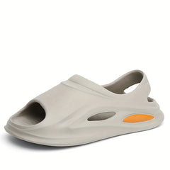 Men's Pillow Sandals Non Slip Open Toe Casual Shoes