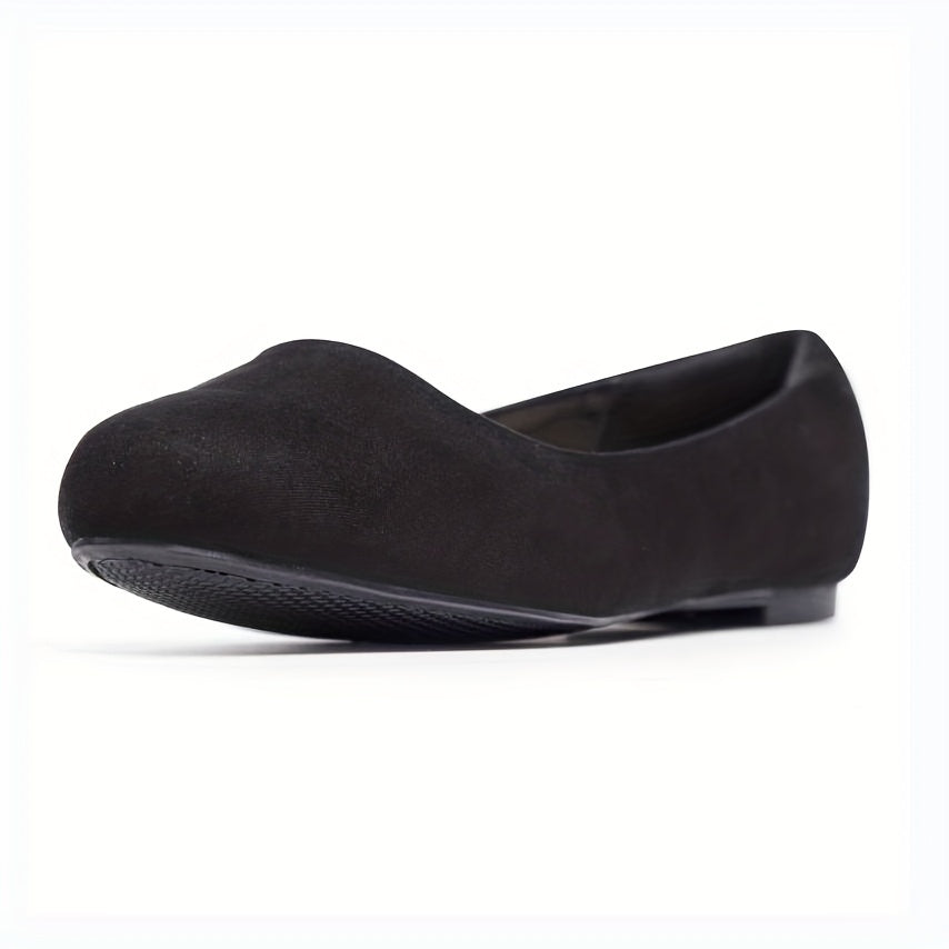 Women's Comfy Ballet Flats Soft Slip-On Walking Shoes