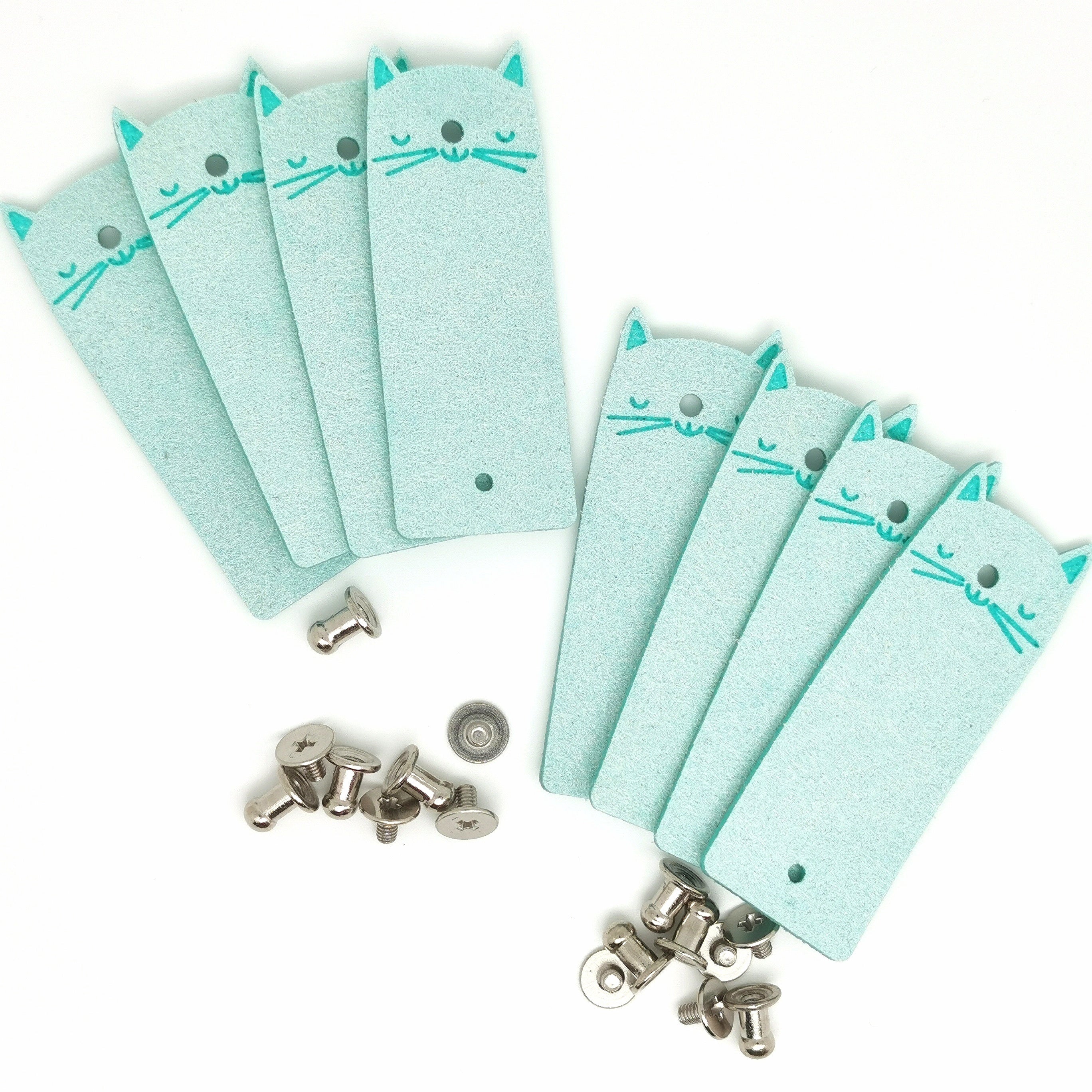 8pcs Kitten Labels Clothes Labels DIY Sewing Clothing Accessories
