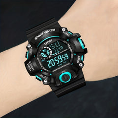 Outdoor Sports Electronic Watch Waterproof Luminous Anti-fall
