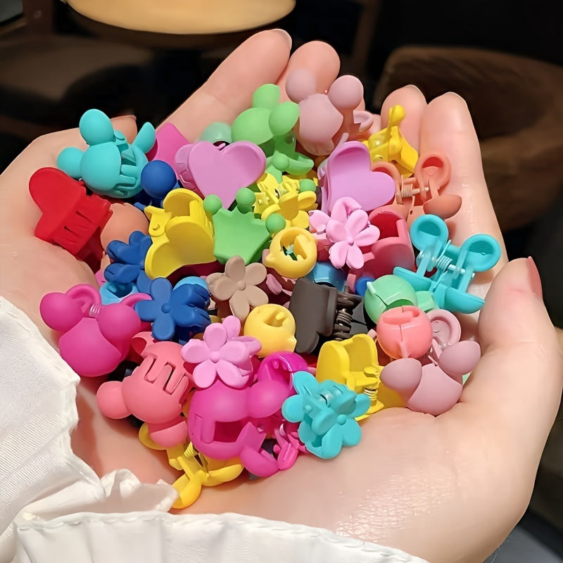 Girls Hair Clip Stars Flower Mini Claw Clips Hairpin Hair Accessories