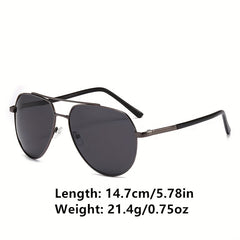 Men's Polarized Sunglasses Metal Toad Glasses