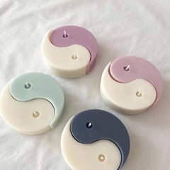 Tai Chi Yin Yang Candle Silicone Mold DIY Handmake Soap Resin Craft Making Mould