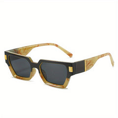 Y2K Square Sunglasses Jelly Block Glasses UV400