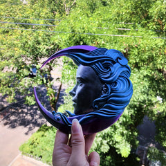 Moon Girl Silicone Mold for Wall Hanging Ornament