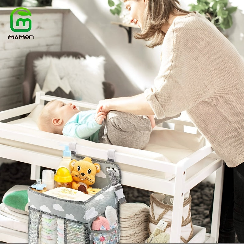 Hanging Diaper Caddy Organizer with Multiple Pockets