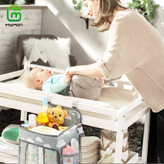 Hanging Diaper Caddy Organizer with Multiple Pockets