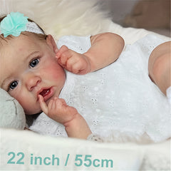 55 88 Cm Reborn Doll Collectible Art Doll Lifelike Reborn Dolls Soft Body