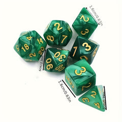 42pcs Sided Dice Set Polyhedral Dices Party Game Toys For Holidays