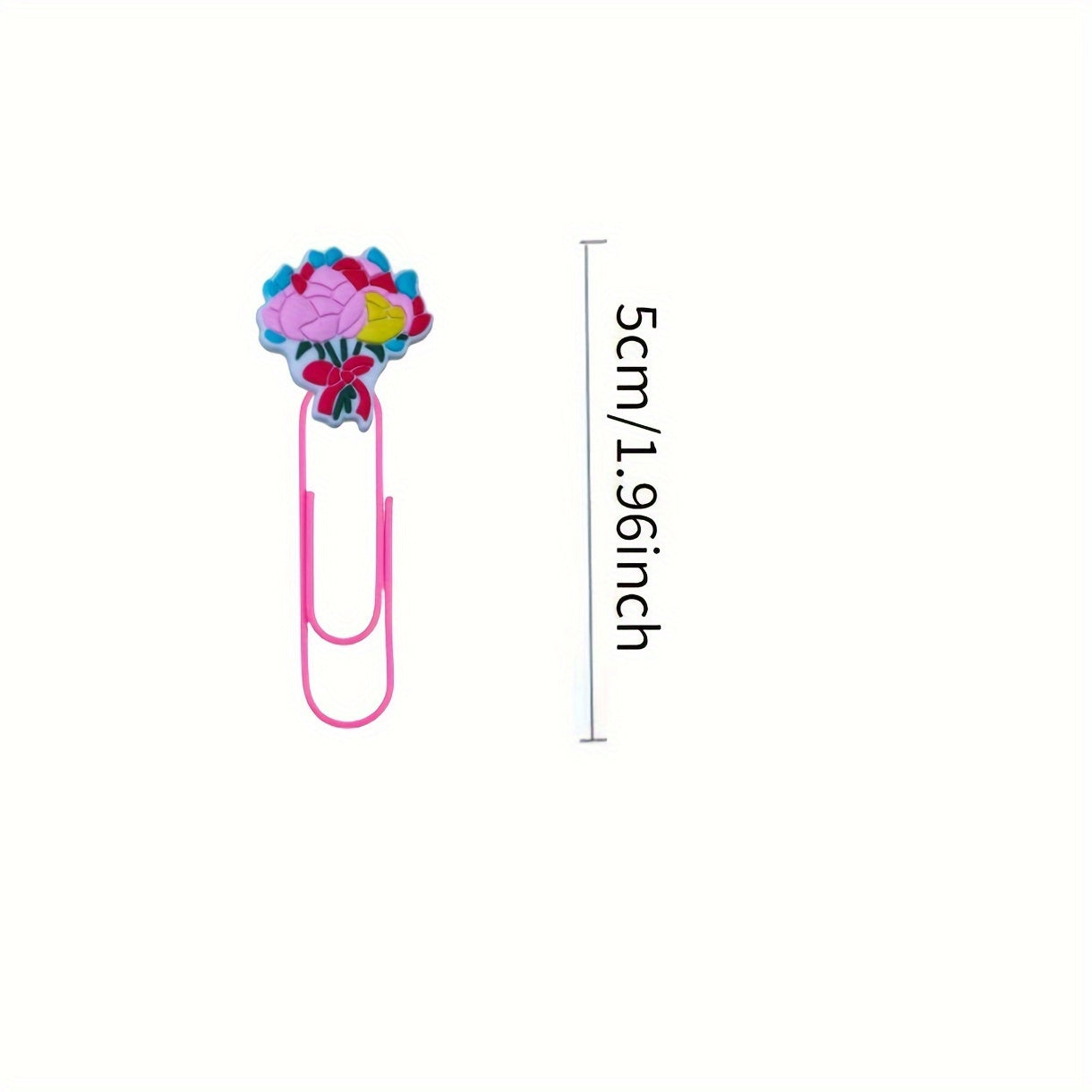 Colorful Cartoon Paper Clips Office Supplies Desk Stationery Bookmark Pliers