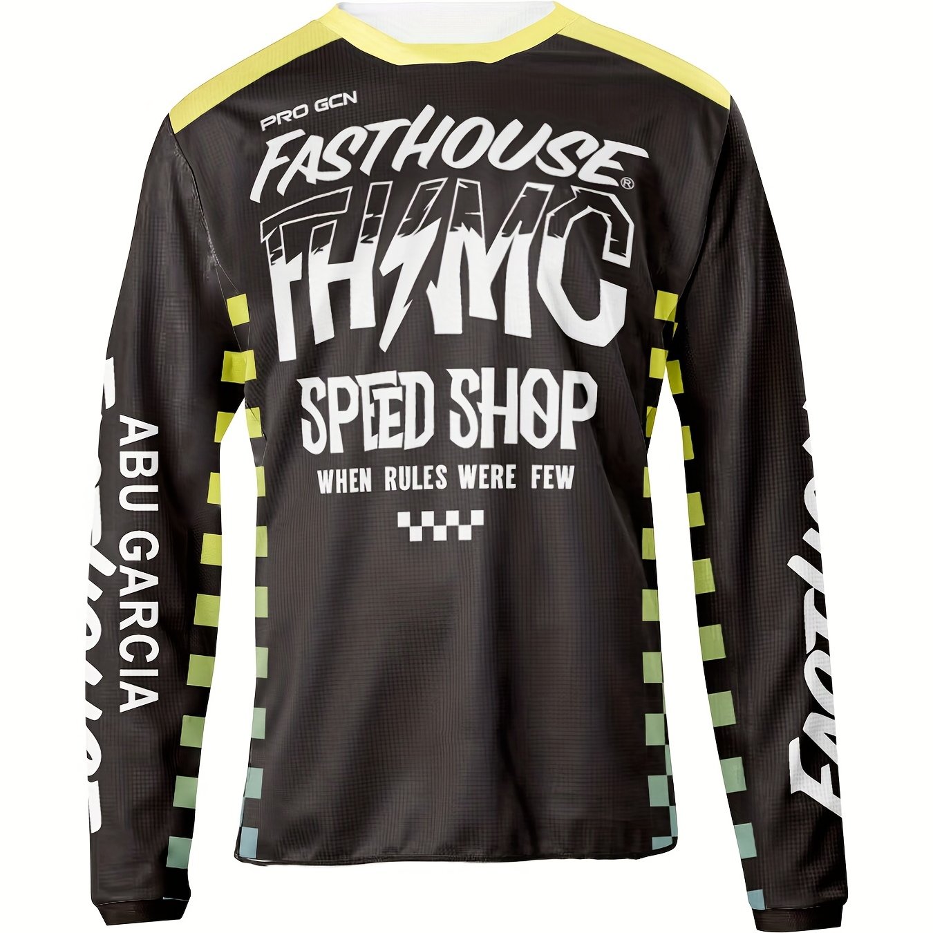 Fasthouse Men's Cycling Jersey Moisture Wicking Long Sleeve
