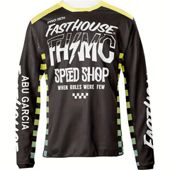 Fasthouse Men's Cycling Jersey Moisture Wicking Long Sleeve