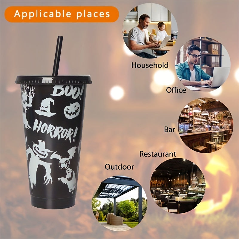 Glow in the Dark Halloween Cups Set