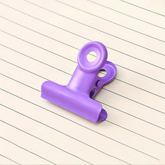 Colorful Round Metal Clip Candy Ticket Holder