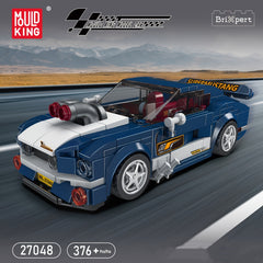 Eight Grid Car Model Building Blocks Assembled Car Toy Gift