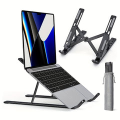Adjustable Aluminum Laptop Stand Tablet Stand Foldable Portable Desktop Stand