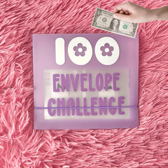 100 Envelope Challenge Binder for Savings Goals