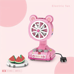 DIY Cartoon Micro Building Blocks Toys - Retro Small Appliance