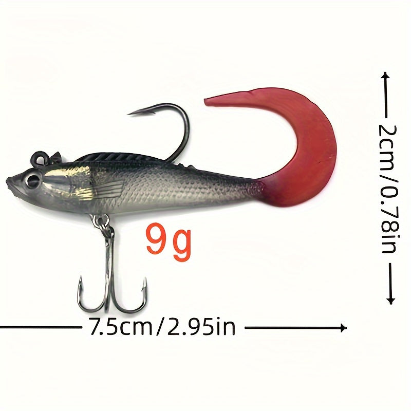 Minnow Lure With Hook For Saltwater And Freshwater Fishing