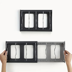 Adjustable Storage Rack Pot Lid Organizer