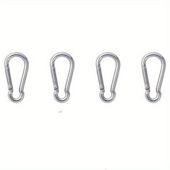 Stainless Steel Spring Clip 3 Pack Heavy Duty Key Swing Camping Fishing