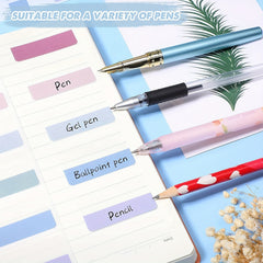 420 Pcs Sticky Index Tabs Self Adhesive Flag Tabs Writable Repositionable