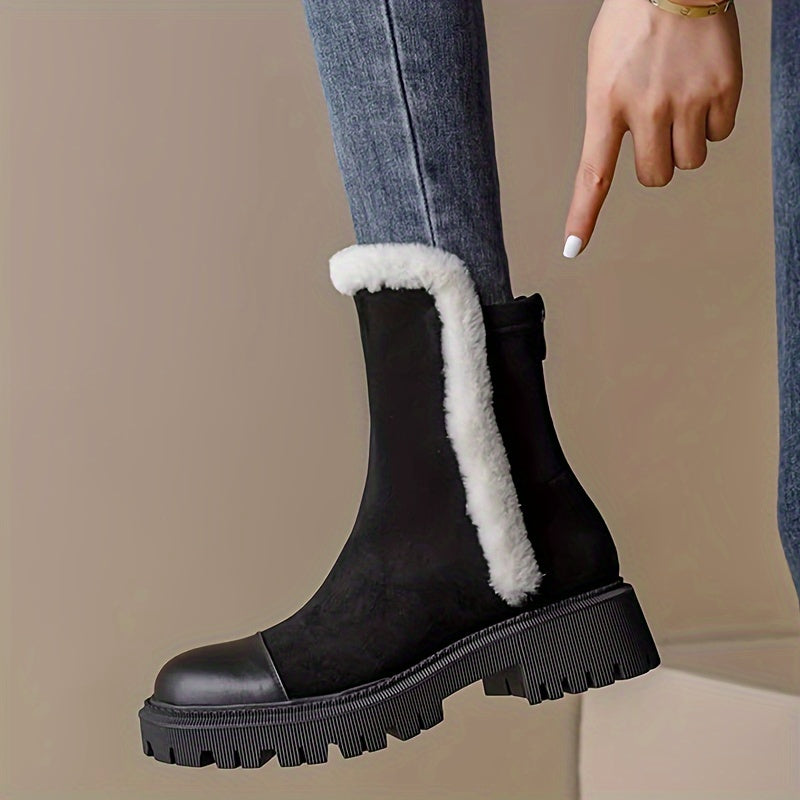 Winter Plush Snow Boots Anti Slip Warm Boots Women's