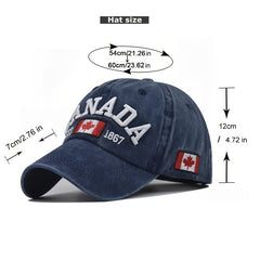 Unisex CANADA Sports Baseball Cap