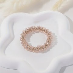 3pcs Crystal Elastic Hair Tie Ponytail Bands for Girls