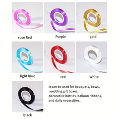 2 Rolls Ribbons Balloon Ties Party Decoration Supplies