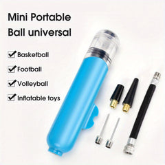 Dual Action Ball Pump for Sports Balls Bikes & Balloons
