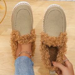 Women's Casual Thickened Warm Snow Shoes with Comfortable Bottom