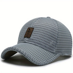 Breathable Men's Baseball Cap Adjustable Sun Protective
