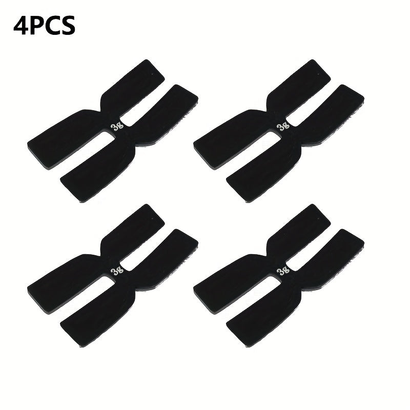 4pcs Rubber H Tennis Racket Weight Strip Tennis Accessories