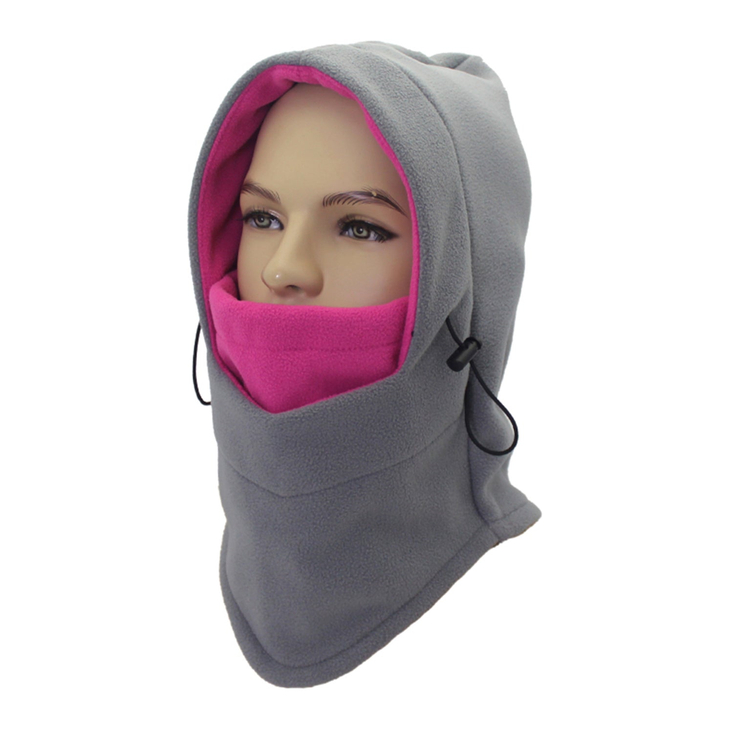 Winter Warm Balaclava Fleece Ski Hat Unisex Hooded With Mask
