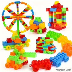 100PCS DIY Building Block Set for Halloween Thanksgiving Christmas