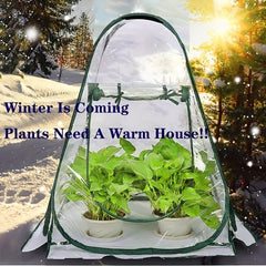 Pop Up Greenhouse Cover Transparent PVC Mini Small Grow Plant House Tent