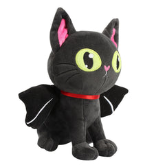 Halloween Bat Cat Plush Toy Stuffed Animal Figure Pillow