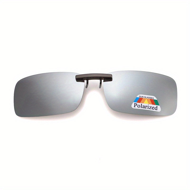 Photochromic Clip On Sunglasses Rimless Anti Glare Driving Glasses