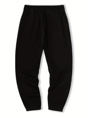 Men's Street Style Alphabet Pattern Jogger