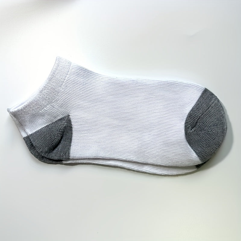 30 Pairs Kids Cotton Socks Breathable Low Cut Ankle Socks