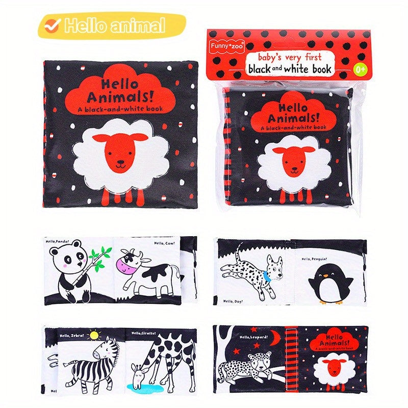 Baby Animal Cloth Book Infant Enlightenment