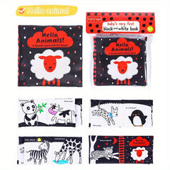 Baby Animal Cloth Book Infant Enlightenment