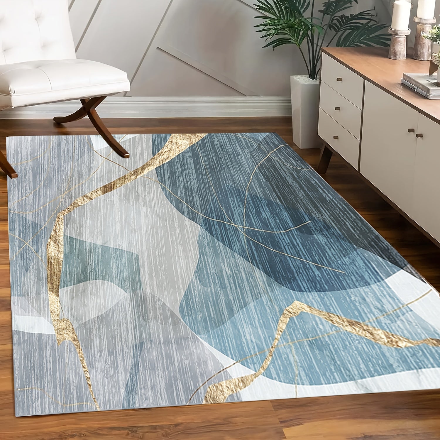 Modern Indoor Area Carpet for Living Room Bedroom Office