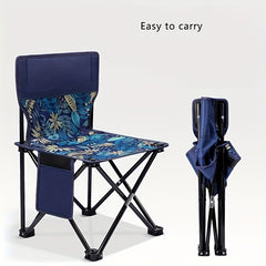Leisure Folding Chair Ergonomic Durable Breathable Outdoor Camping Fishing