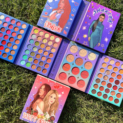 117 Colors Eyeshadow Palette Glitter Matte Satin Polarizing Eyeshadow