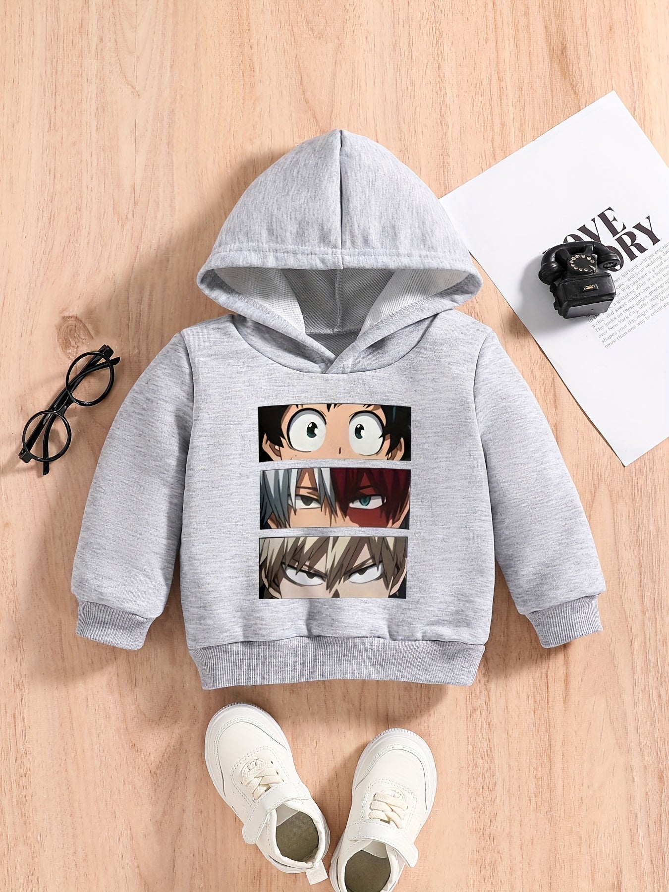 Anime Kids Pullover Baby Boys Sweatshirt Hoodie