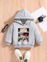 Anime Kids Pullover Baby Boys Sweatshirt Hoodie