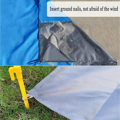 Waterproof Beach Mat 140 200 210T Polyester Sandproof Easy To Clean