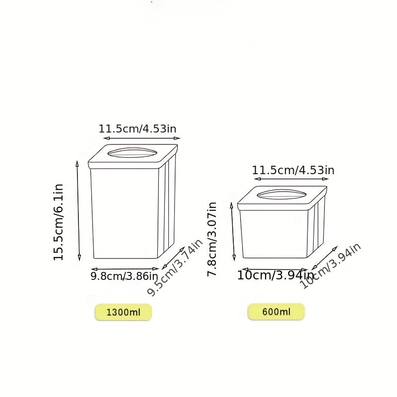 Clear Airtight Food Storage Container with Lid